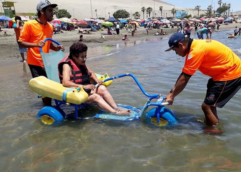 playas-inclusivas Playa inclusiva con silla anfibia